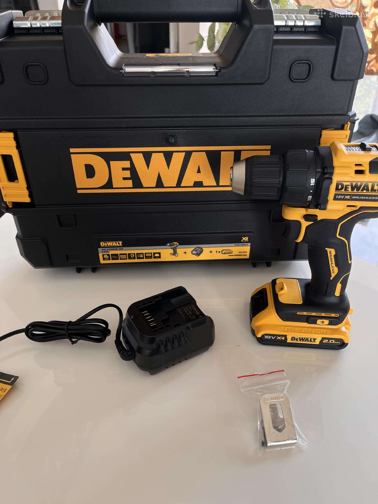 Naujas Dewalt Dcd708n suktuvas - gręštuvas