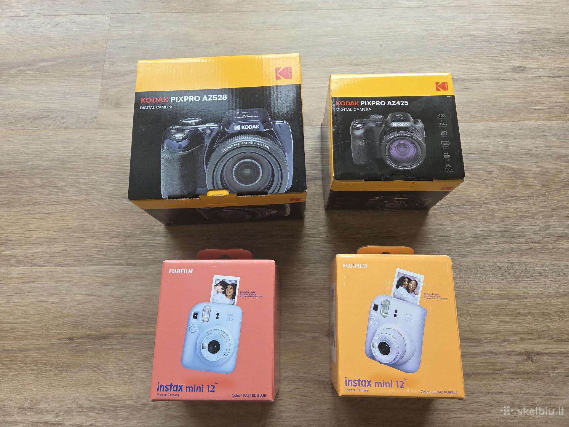Kodak Pixpro Az425 Az528 Fuji Instax Mini 12 fotoa