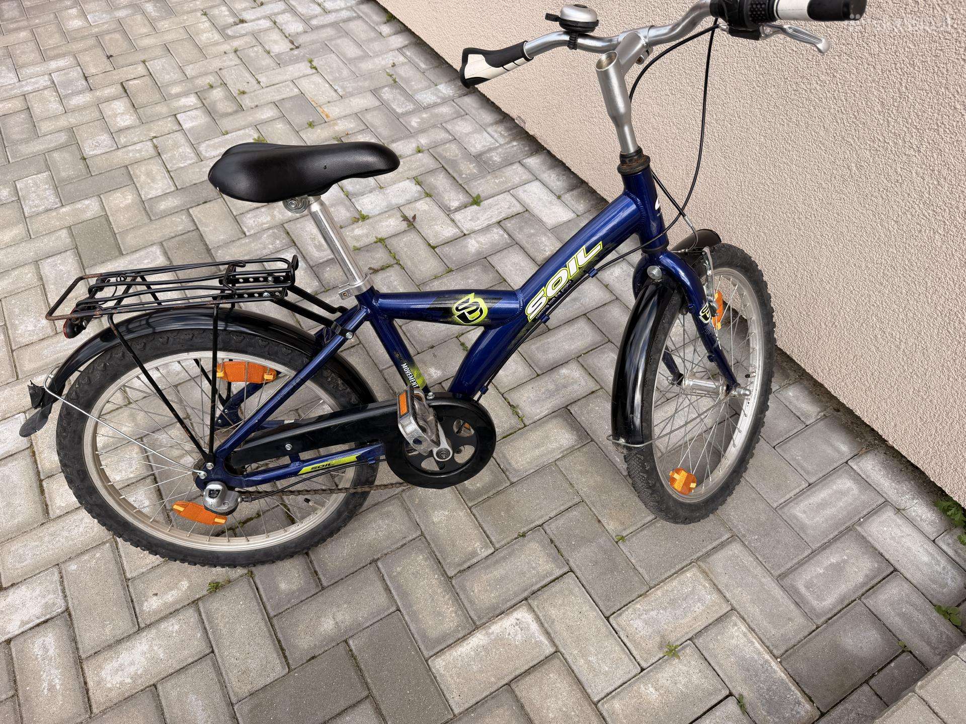 20" Vaikiškas dviratis su vidinėmis pavaromis