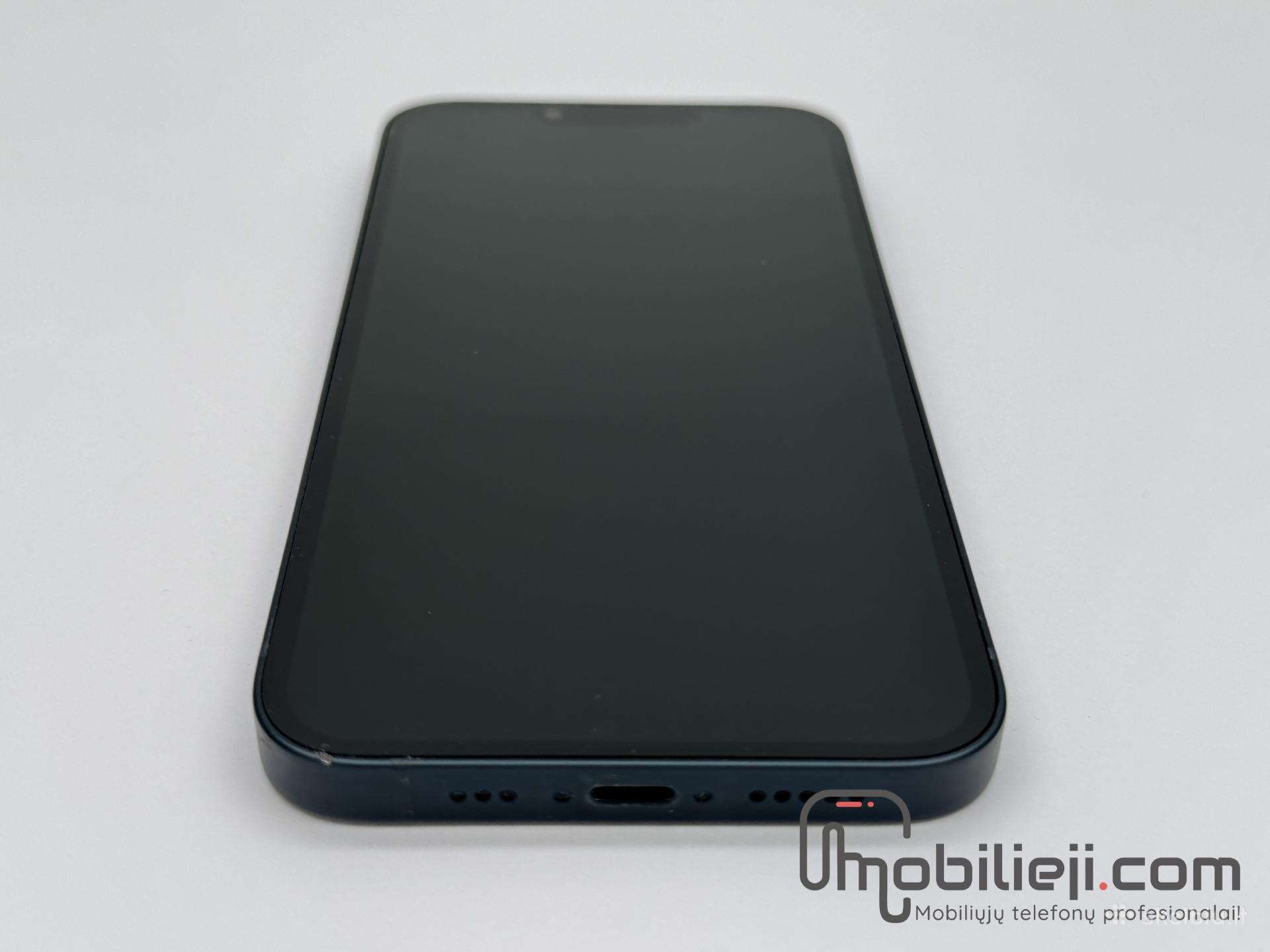 Puikios būklės Apple iPhone 13 256gb Midnight