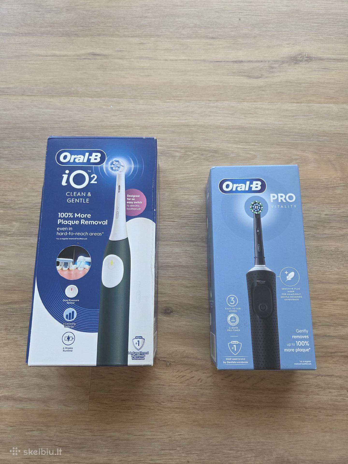 Oral-b io2 Vitality Pro dantų šepetėlis
