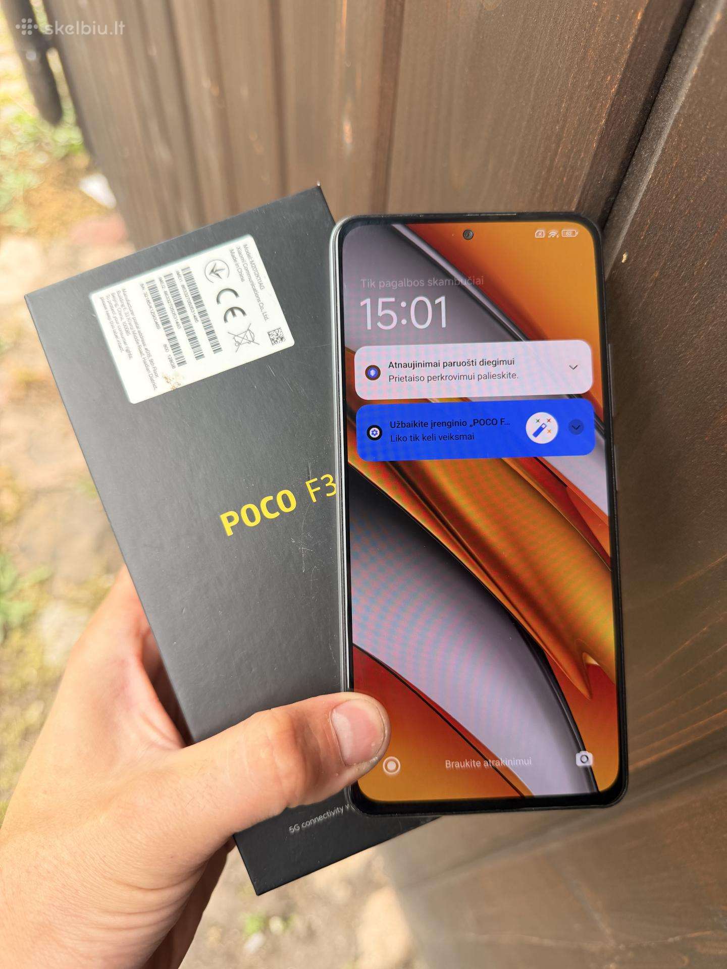 Poco F3 128gb 6+2ram