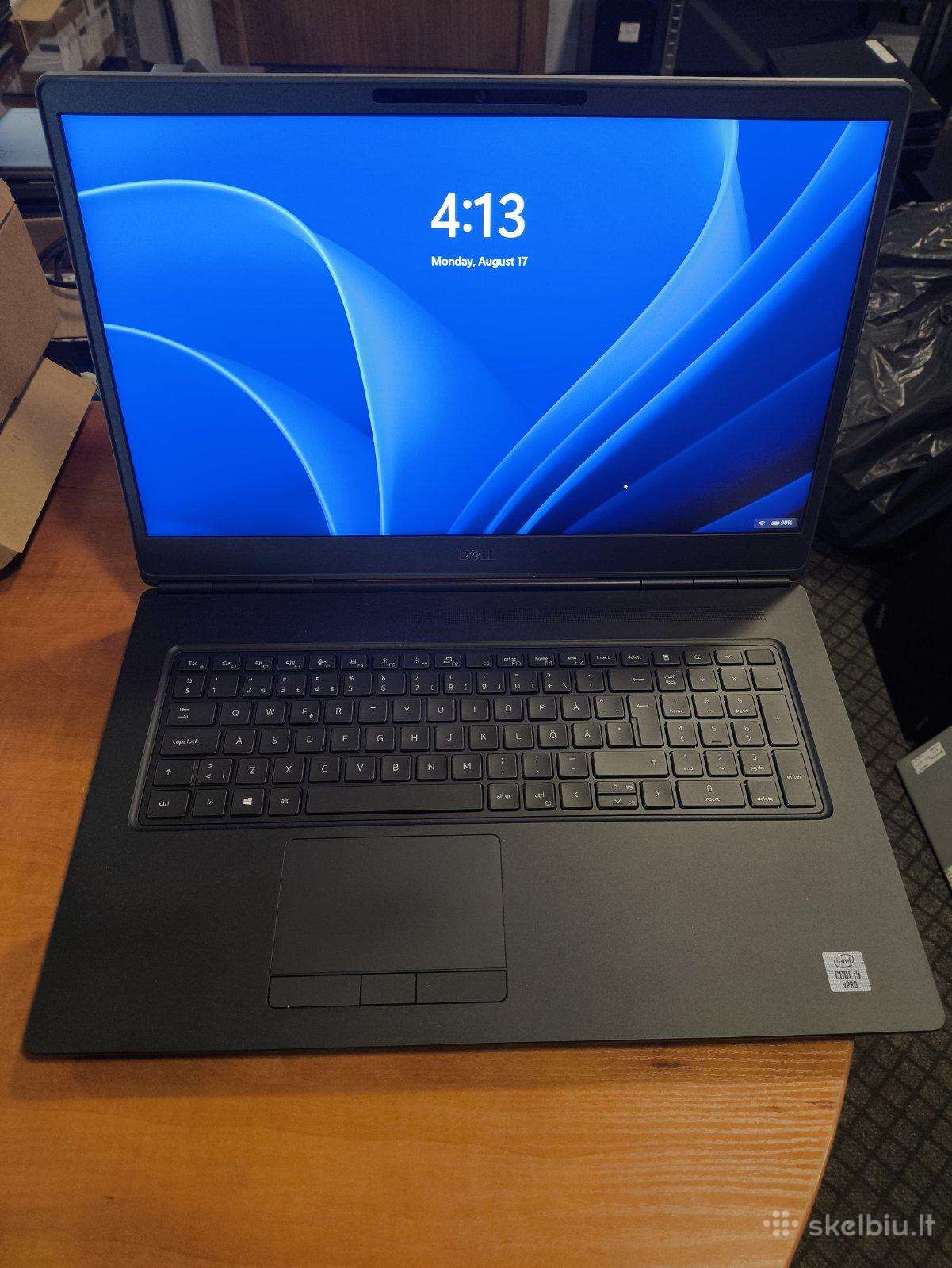 17.3 Fhd Ips i9-10885h 32gb 1tb SSD Rtx 5000 16gb