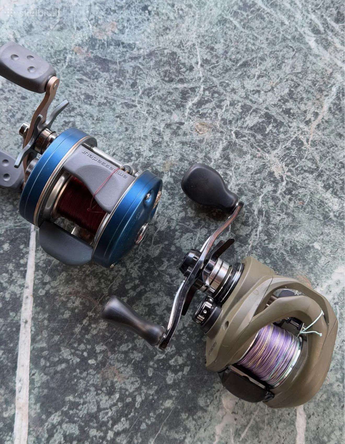 Abu Garcia 5601 ir Savage Gear 8 250bc