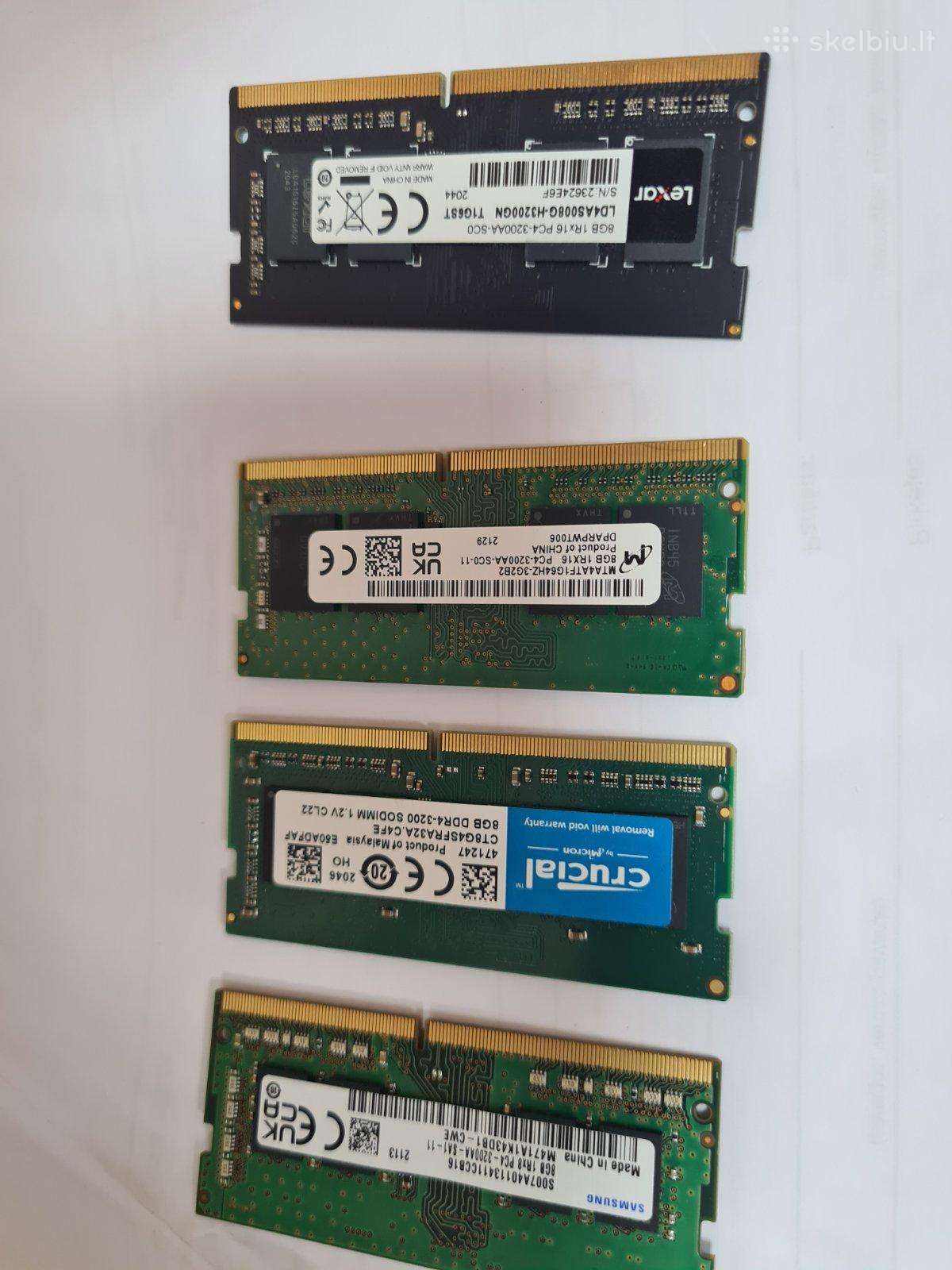 Atmintis Sodimm Ddr4 8gb 3200mhz -39 eu