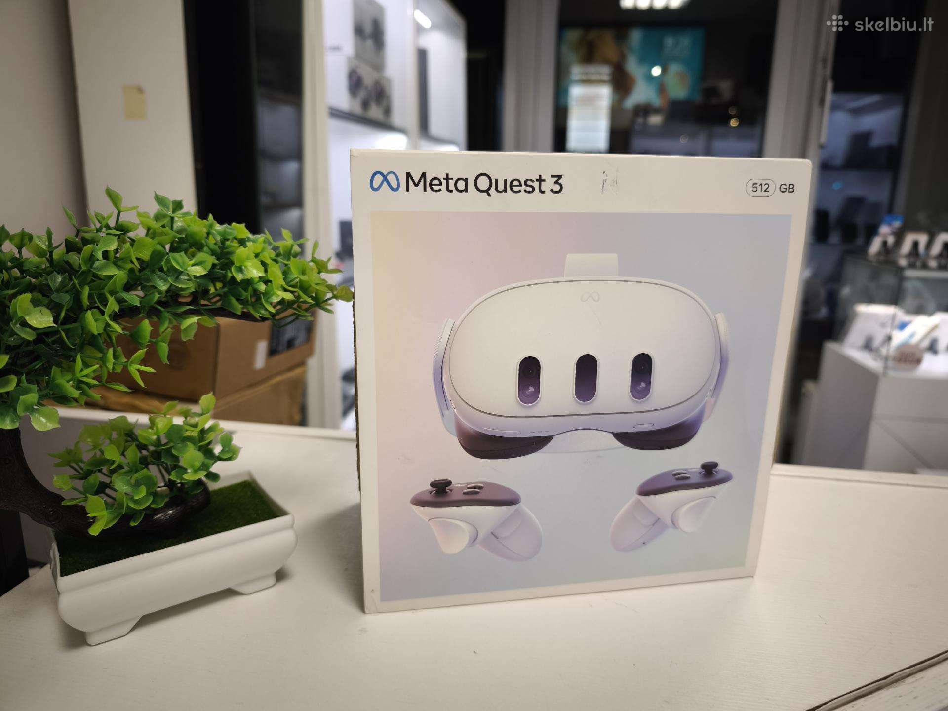 Kaip naujas Meta Quest 3 512gb su Garantija