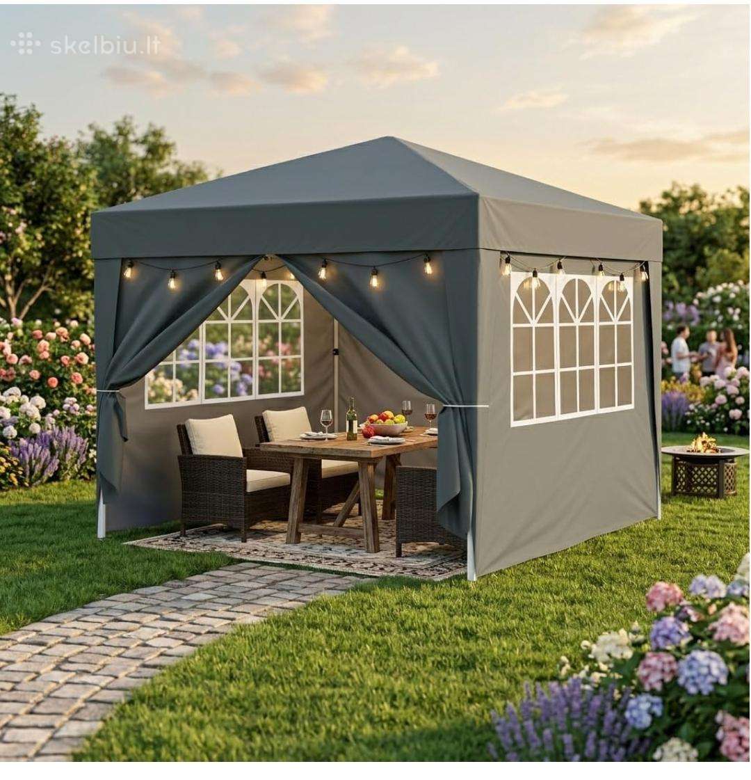 Lauko pavėsinė, palapinė,gazebo,3*3