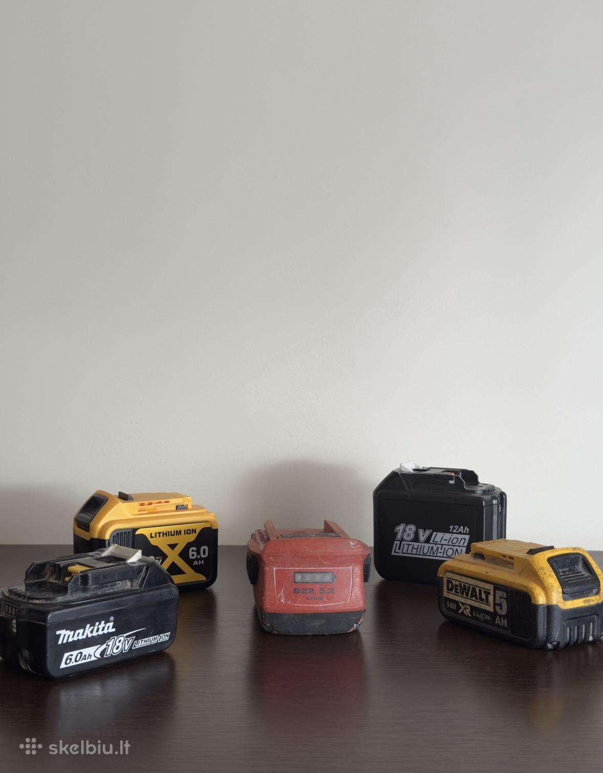 Makita, Bosh, Dewalt, Milwaukee ir ju remontas