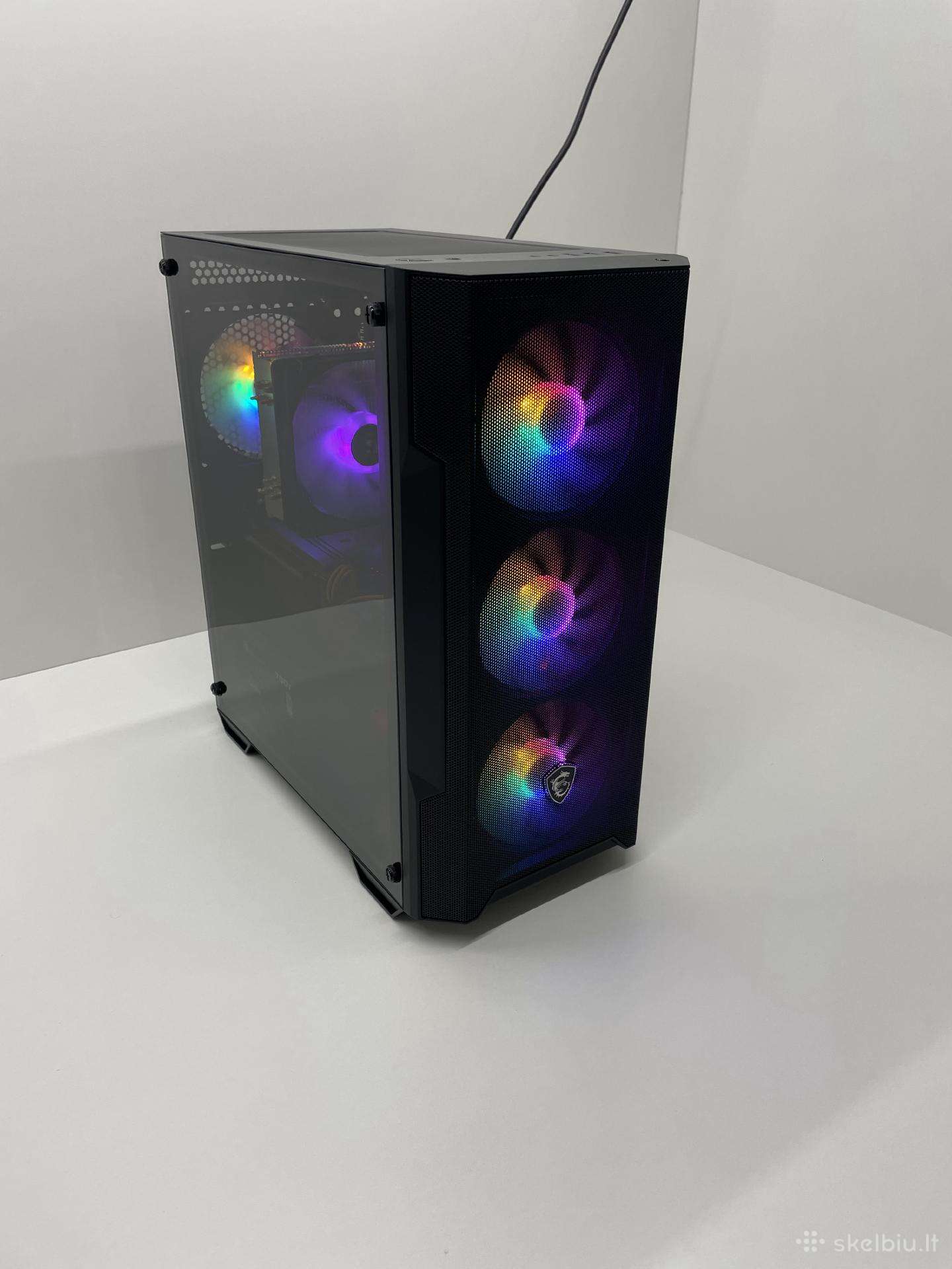 I7-7700, Rx 5700 XT žaidimų kompiuteris