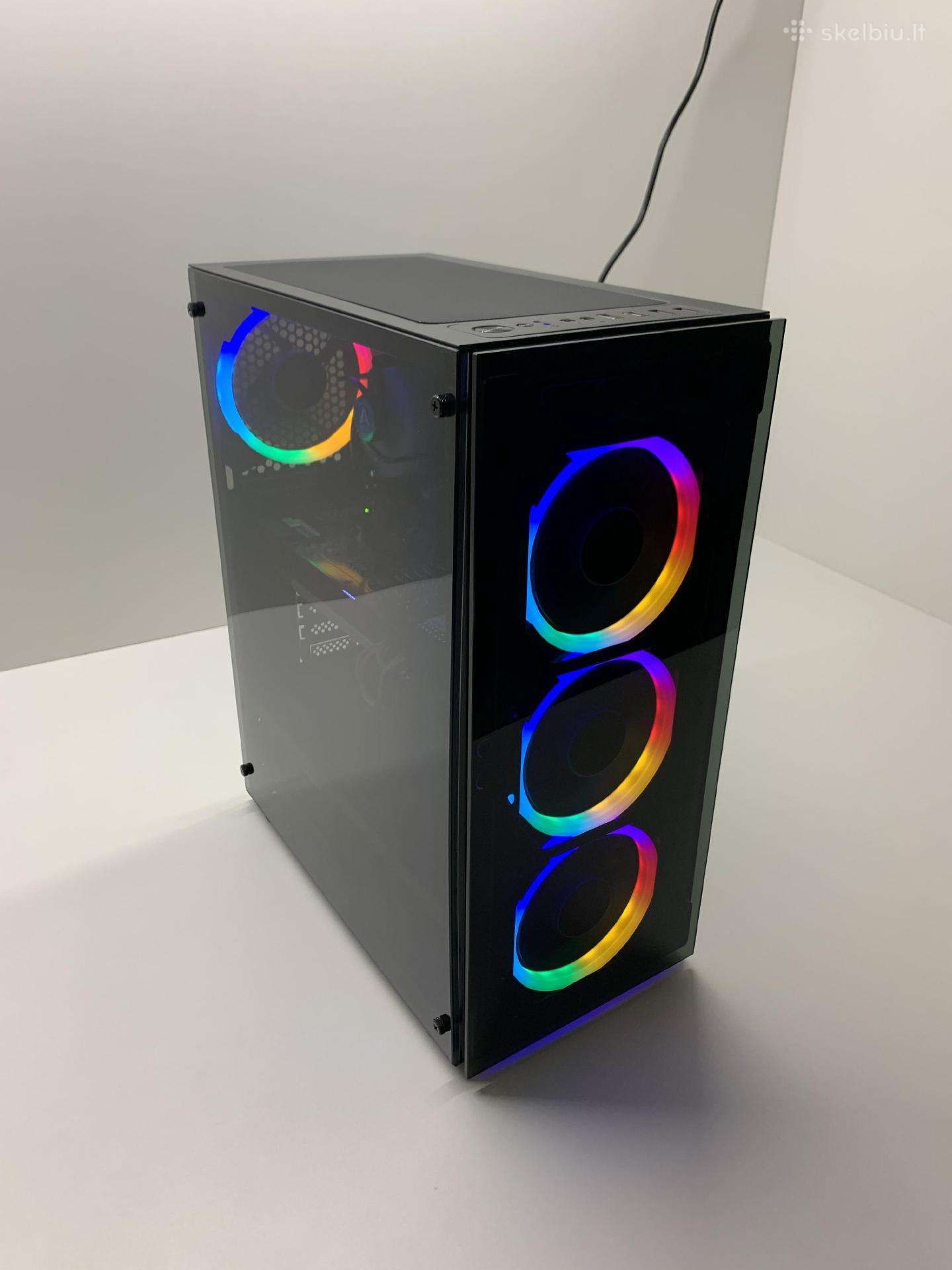 I5-7400, 16gb RAM, Rx 580 8gb, 500gb SSD Pc