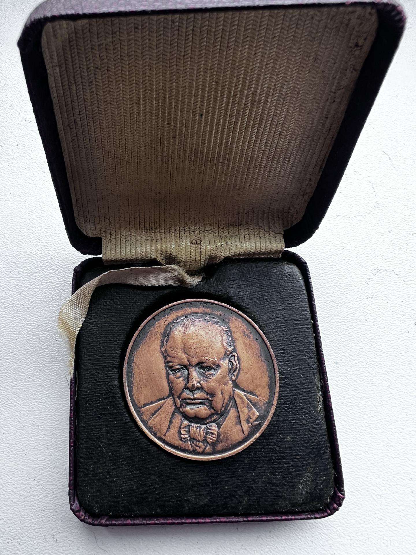 Winston Churchill proginis medalis, 1954