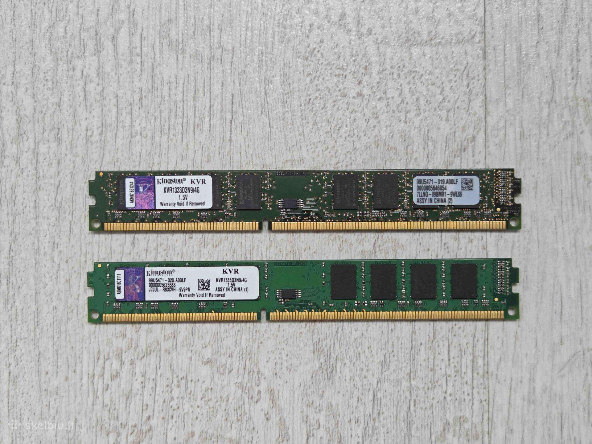 Kingston Ddr3 2x4 GB