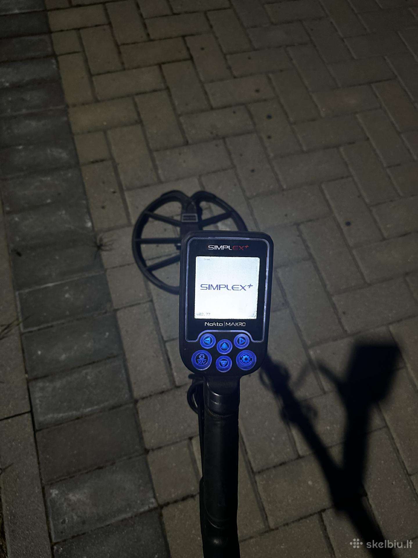 Metalo detektorius nokta makro simplex