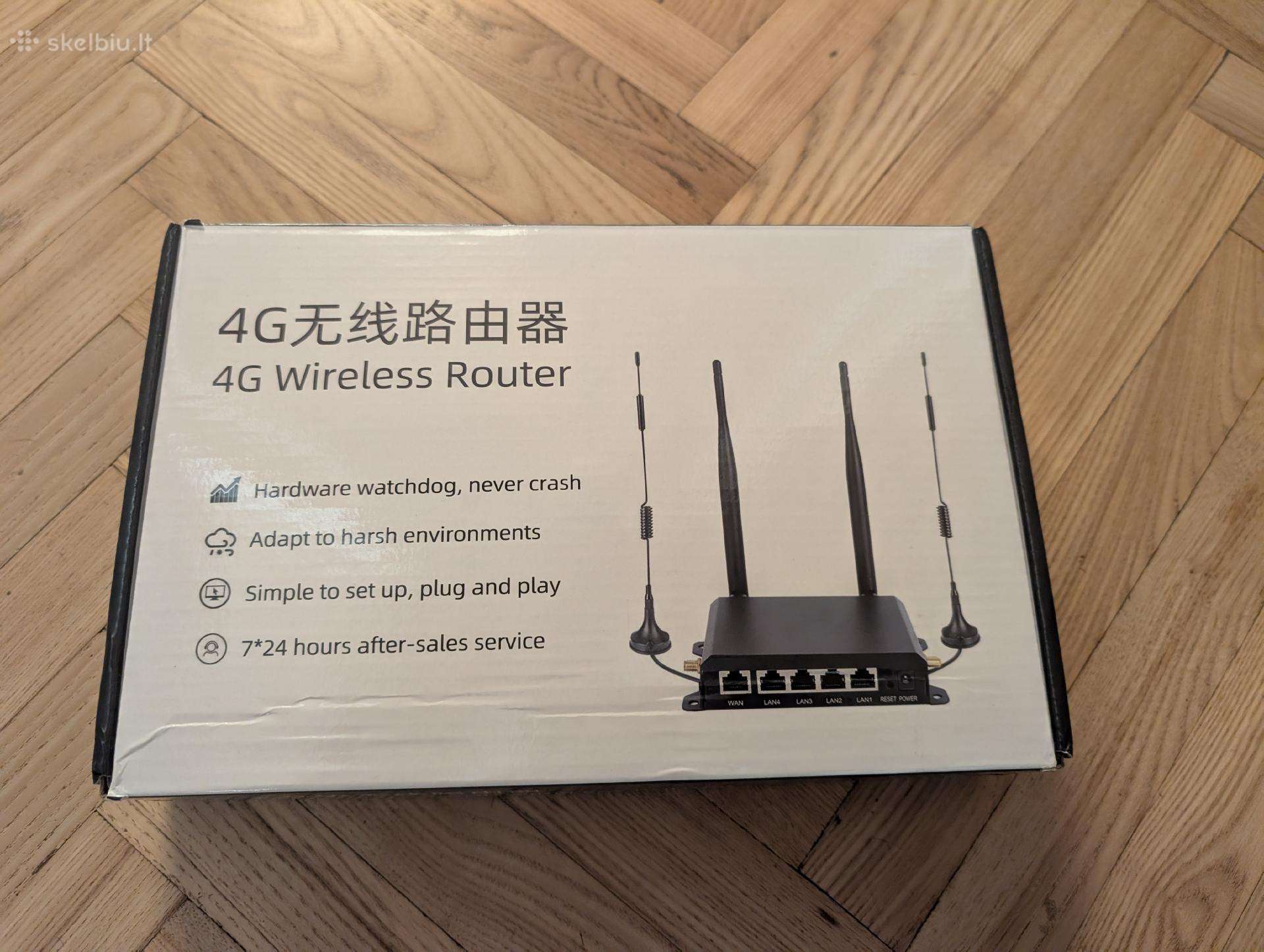 Kuwfi 4G Lte WiFi Router 2.4G Cat4 300mbps Rj45