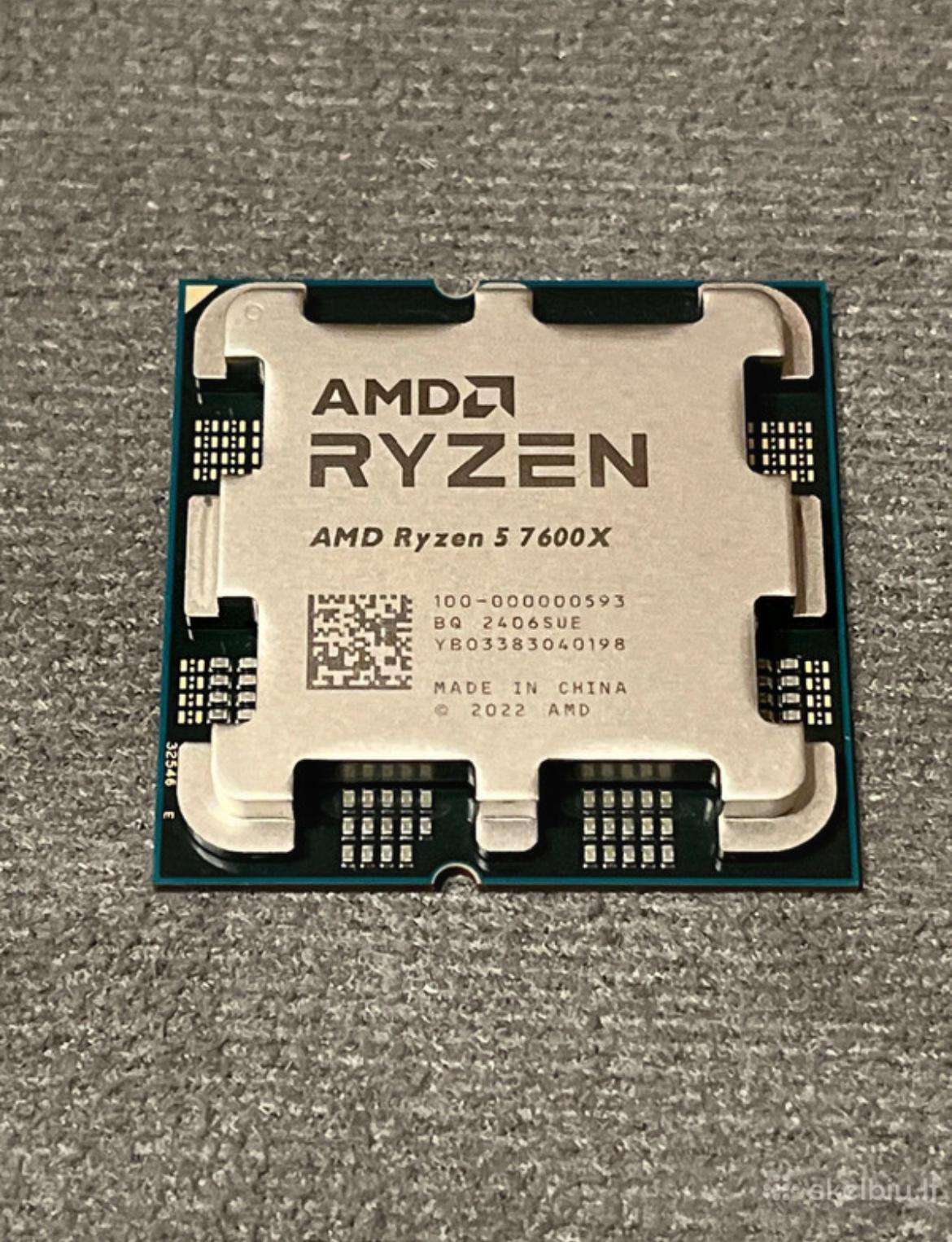 Amd Ryzen 5 7600x procesorius Cpu