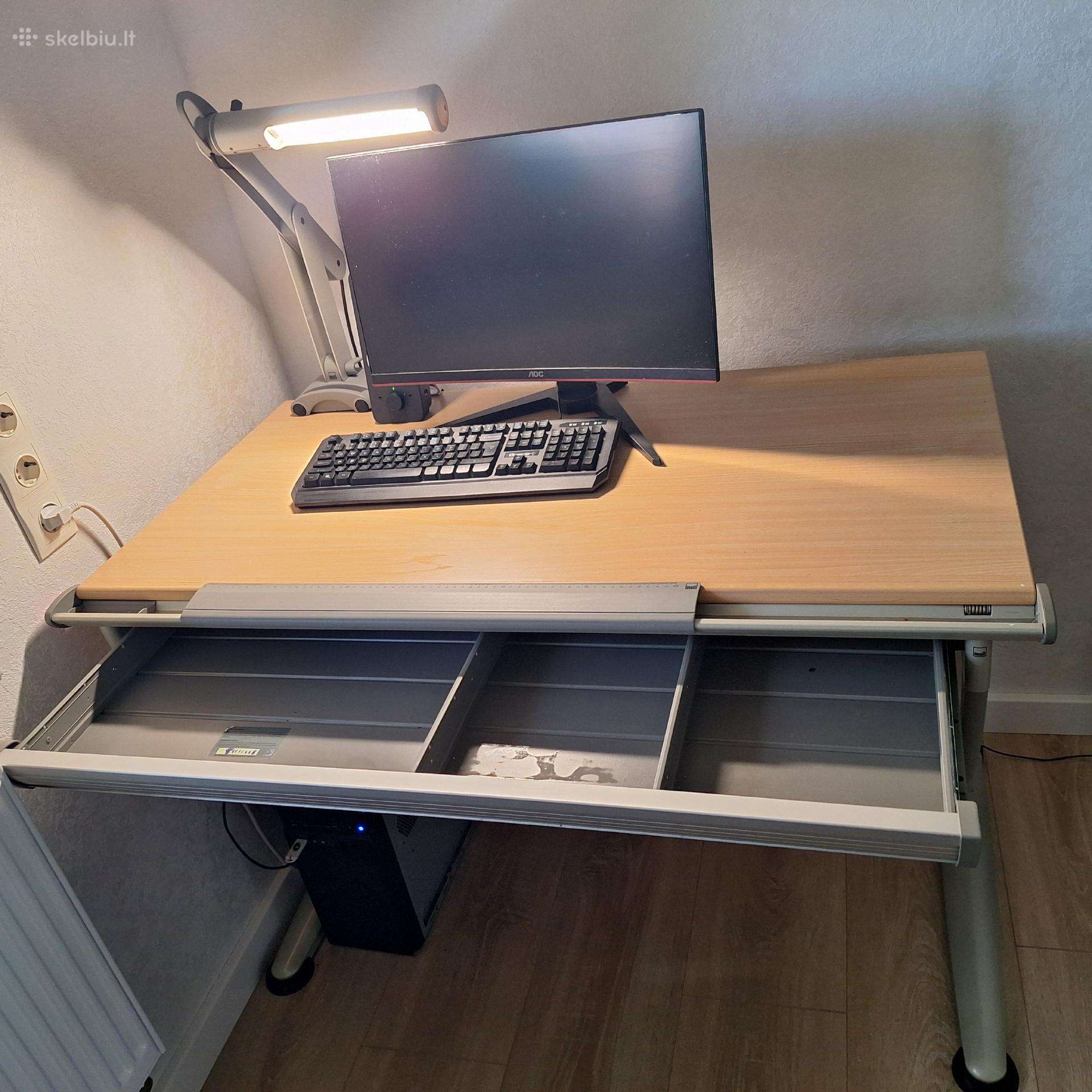 Parduodu moll stalą ir lempą moll