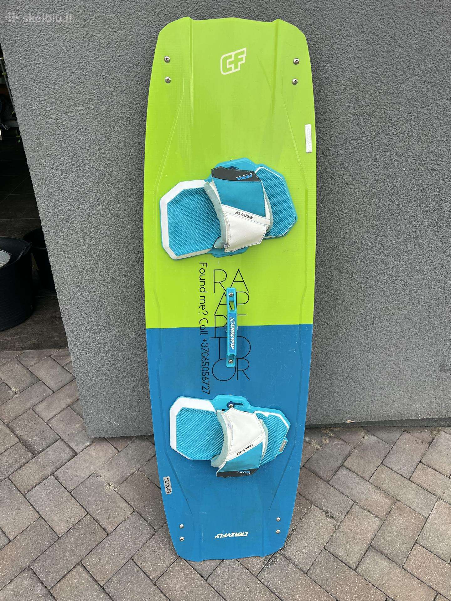 Crazyfly Raptor 137/43 kitesurding lenta