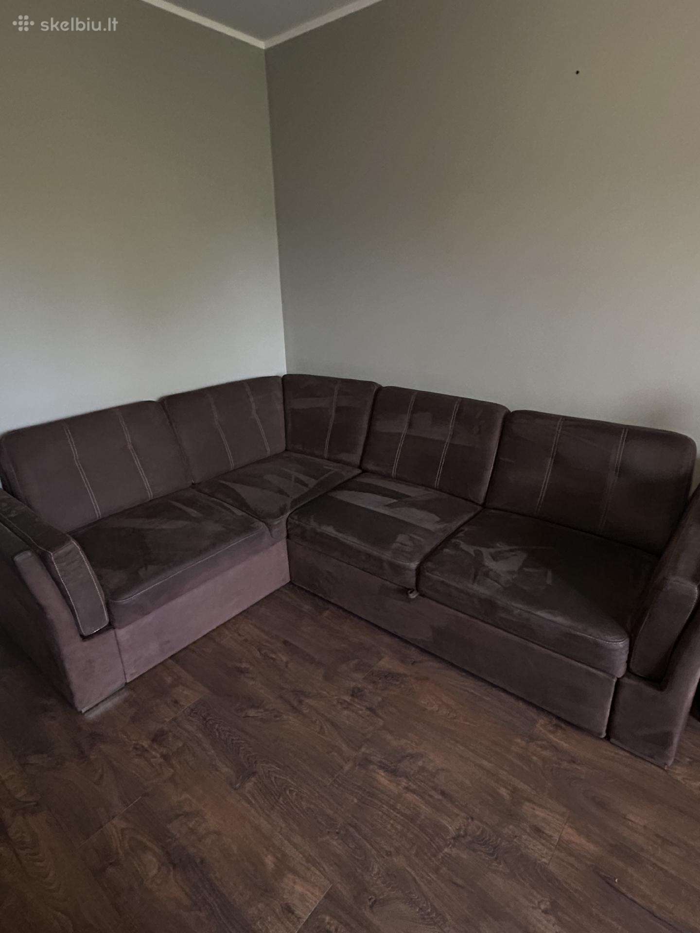 Kampinė sofa lova