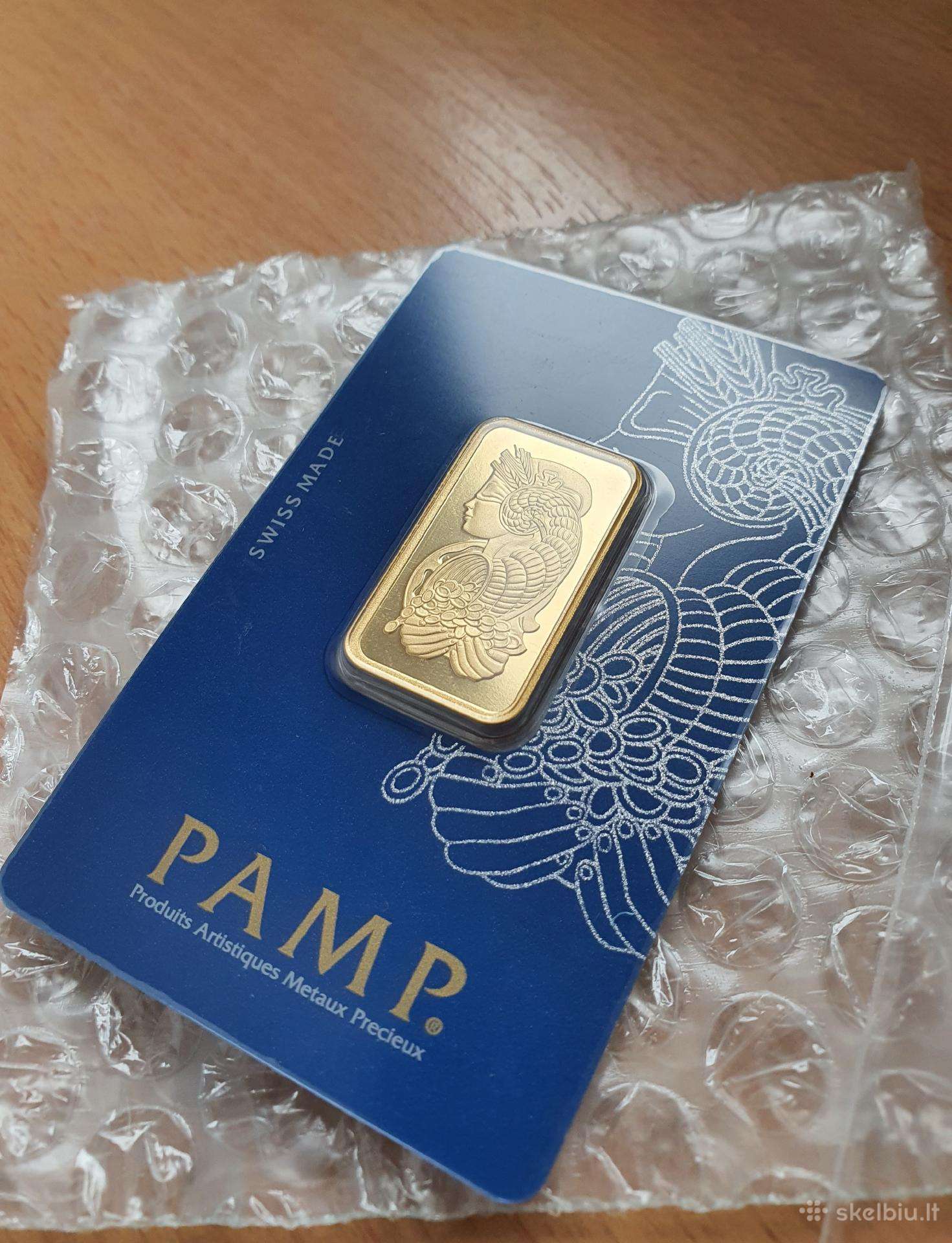 Pamp 20gr 999 aukso luitelis