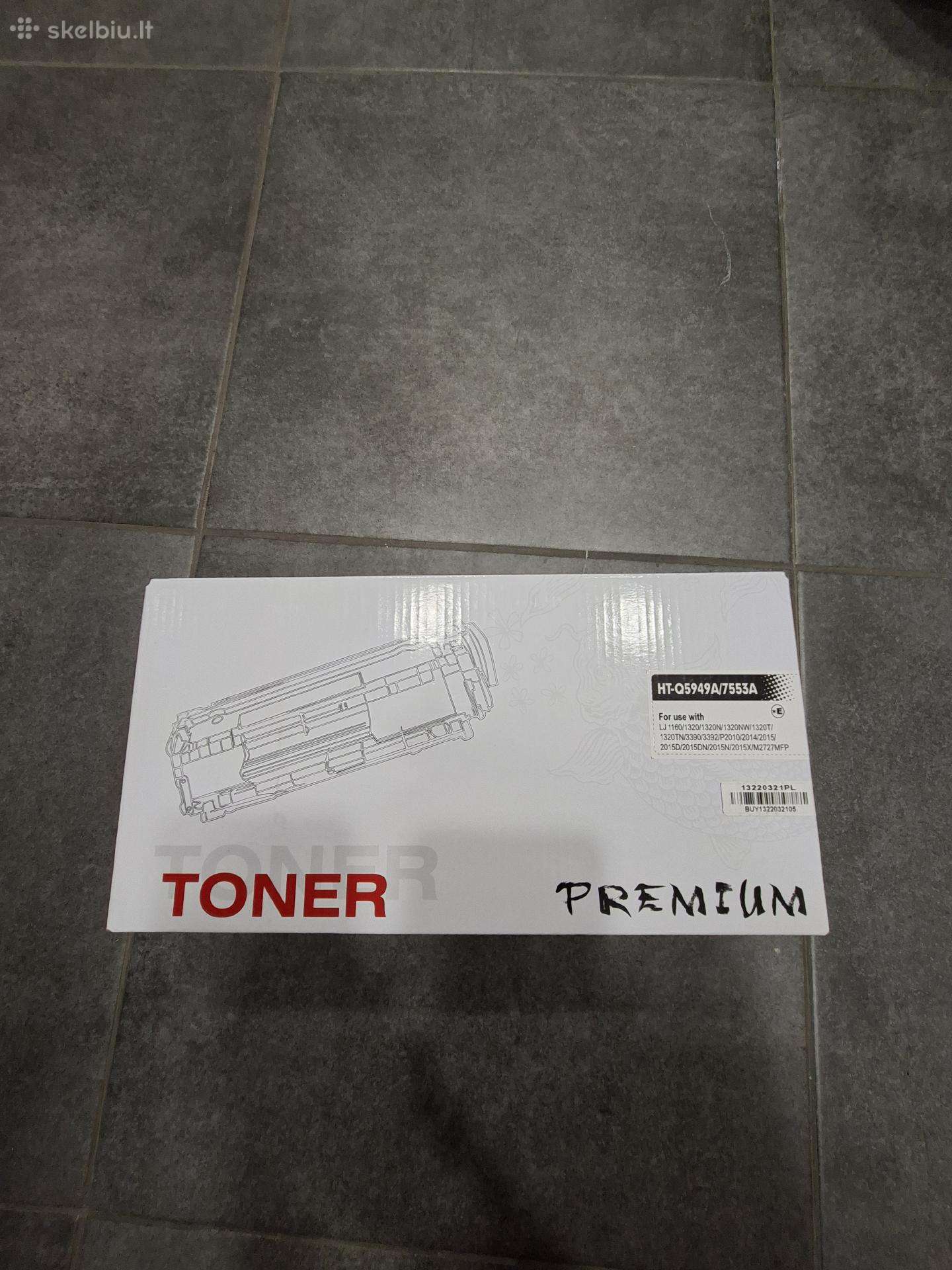 Tonerio kasetės