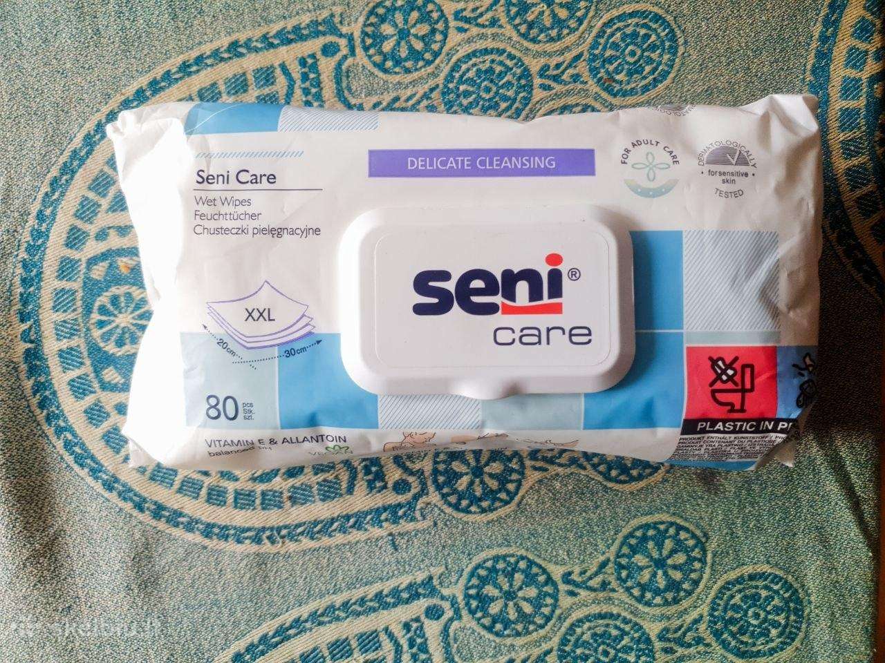 Seni Care XXL drėgnos servetėlės suaugusiems