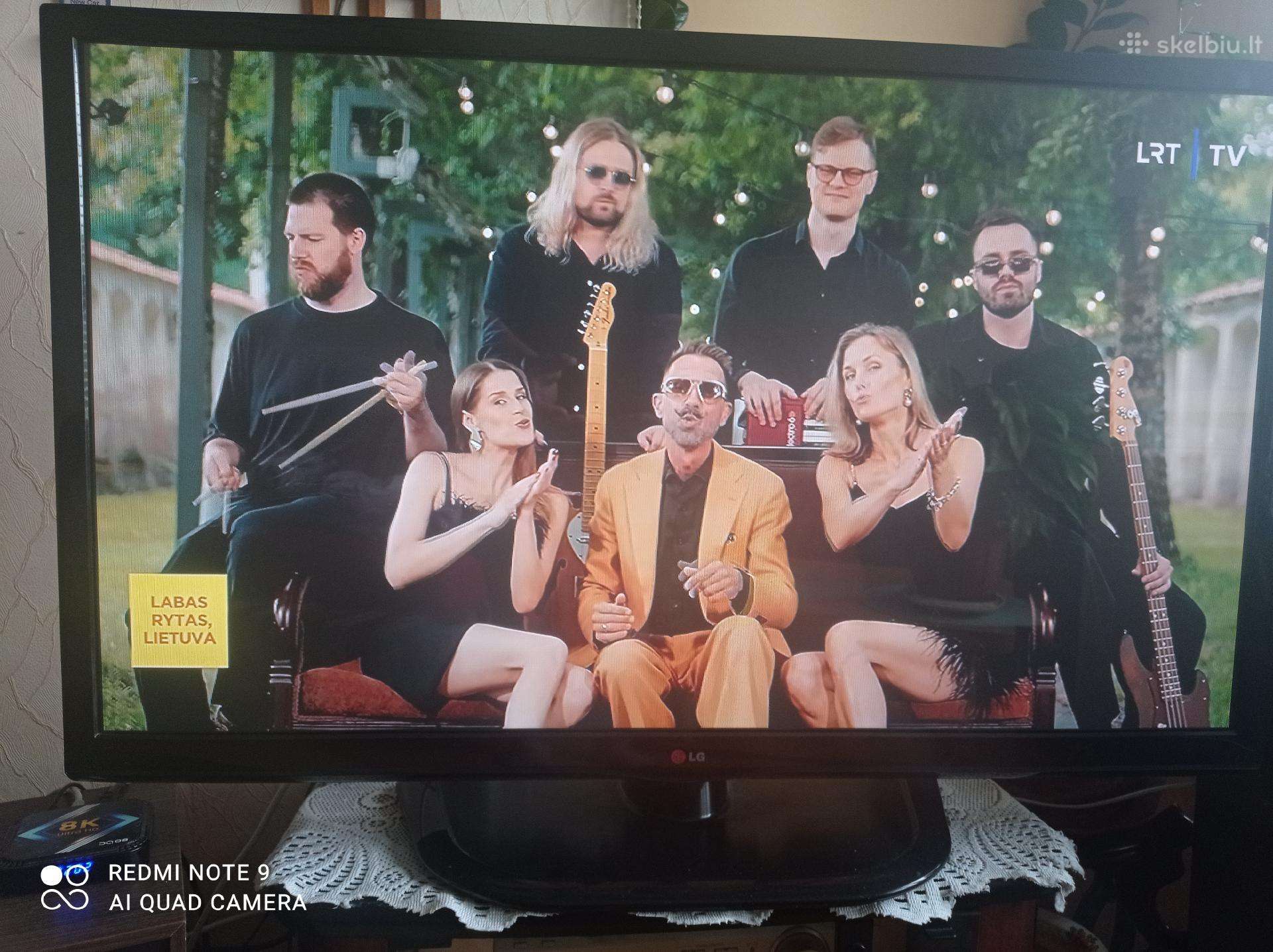 LG televizorius.