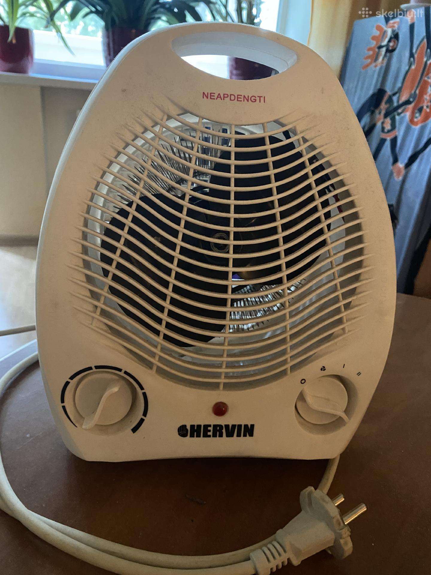 Elektrinis vėjo šildytuvas / Fan Heater Hervin