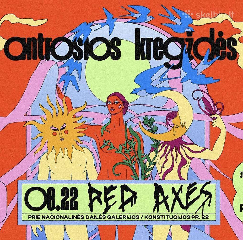 Antrosios Kregždės : Red Axes