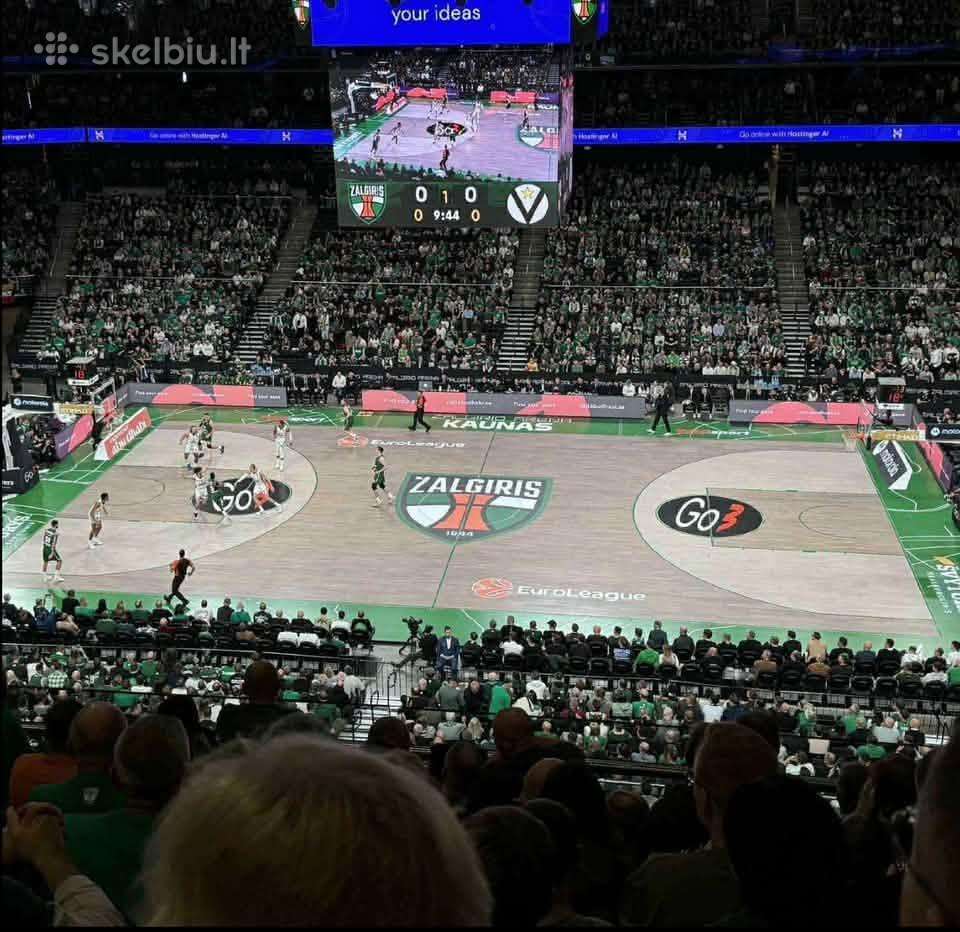 Žalgiris – Olympiacos bilietai