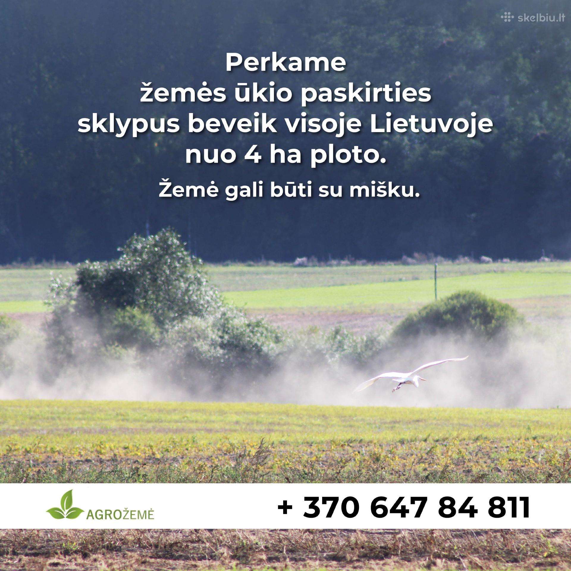 Perkame Žemės Sklypus Beveik Visoje Lietuvoje