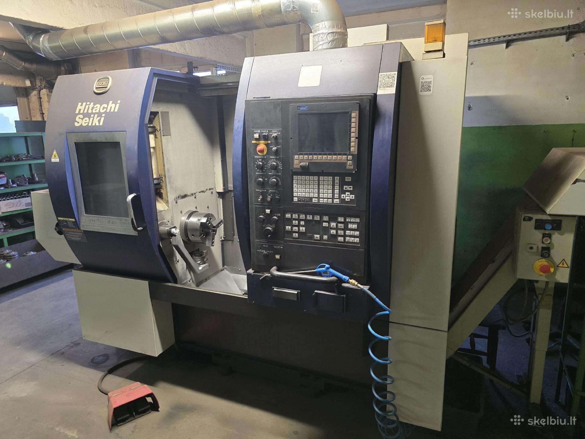 Parduodamos CNC tekinimo staklės Hitachi St-200