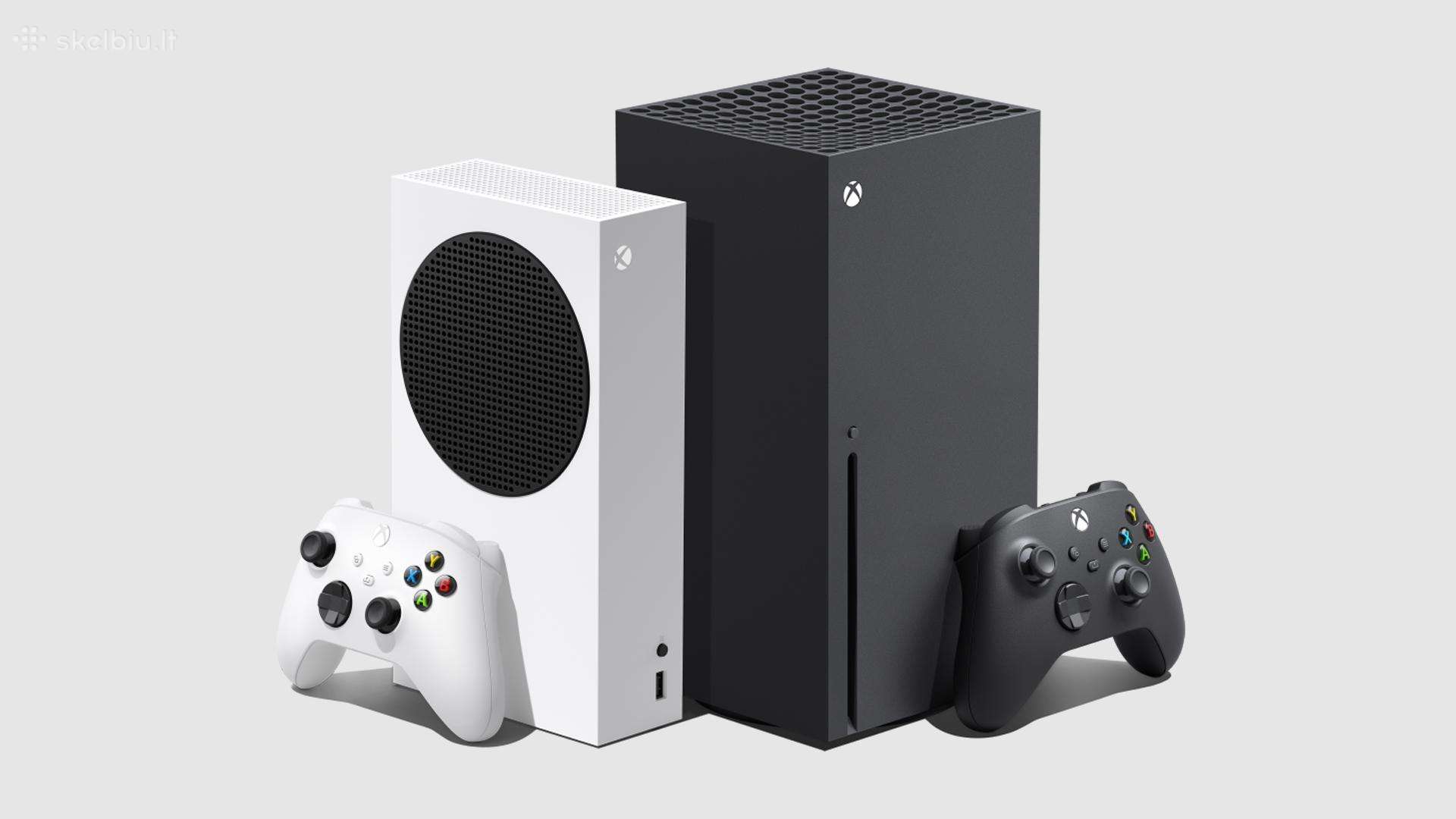Keičiu Xbox Series S į Series X (su priemoka)