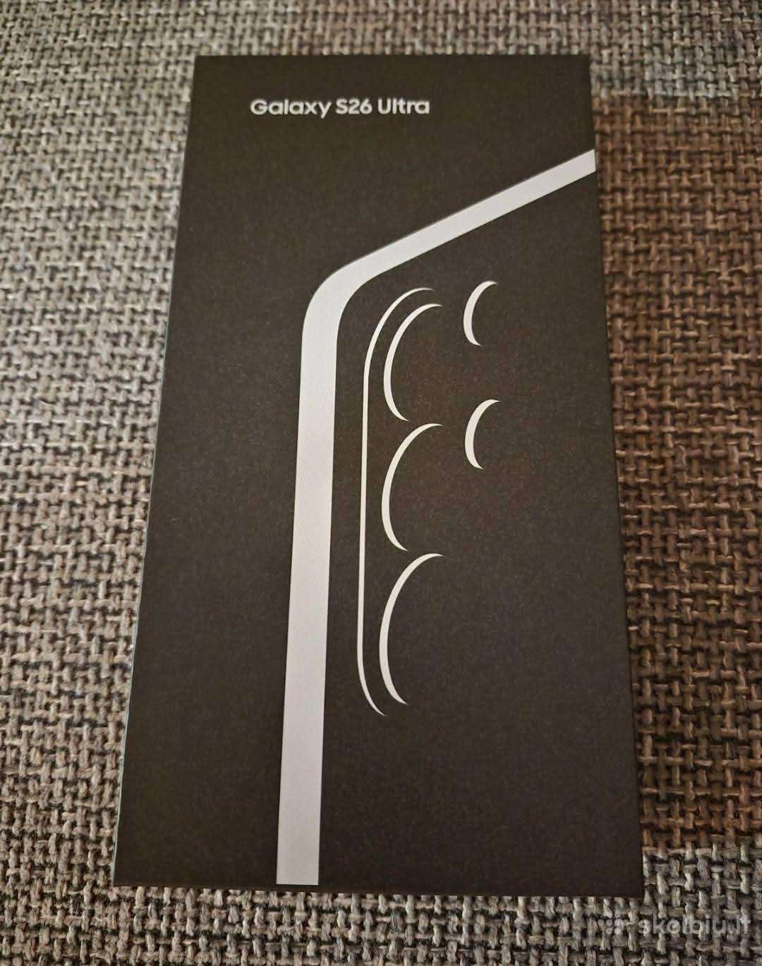 Naujas.samsung Galaxy s26 Ultra 256gb