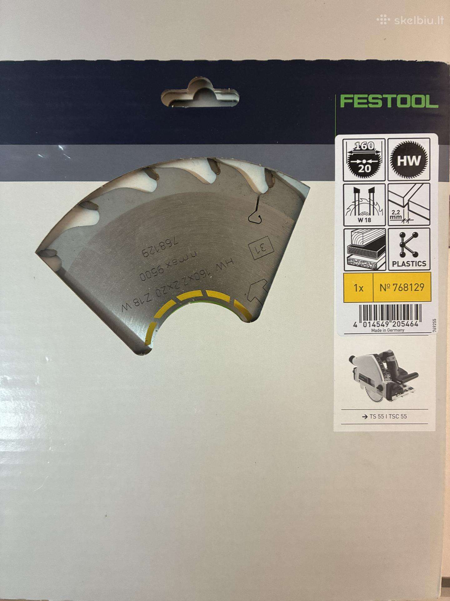 Pjovimo diskas Festool 768129