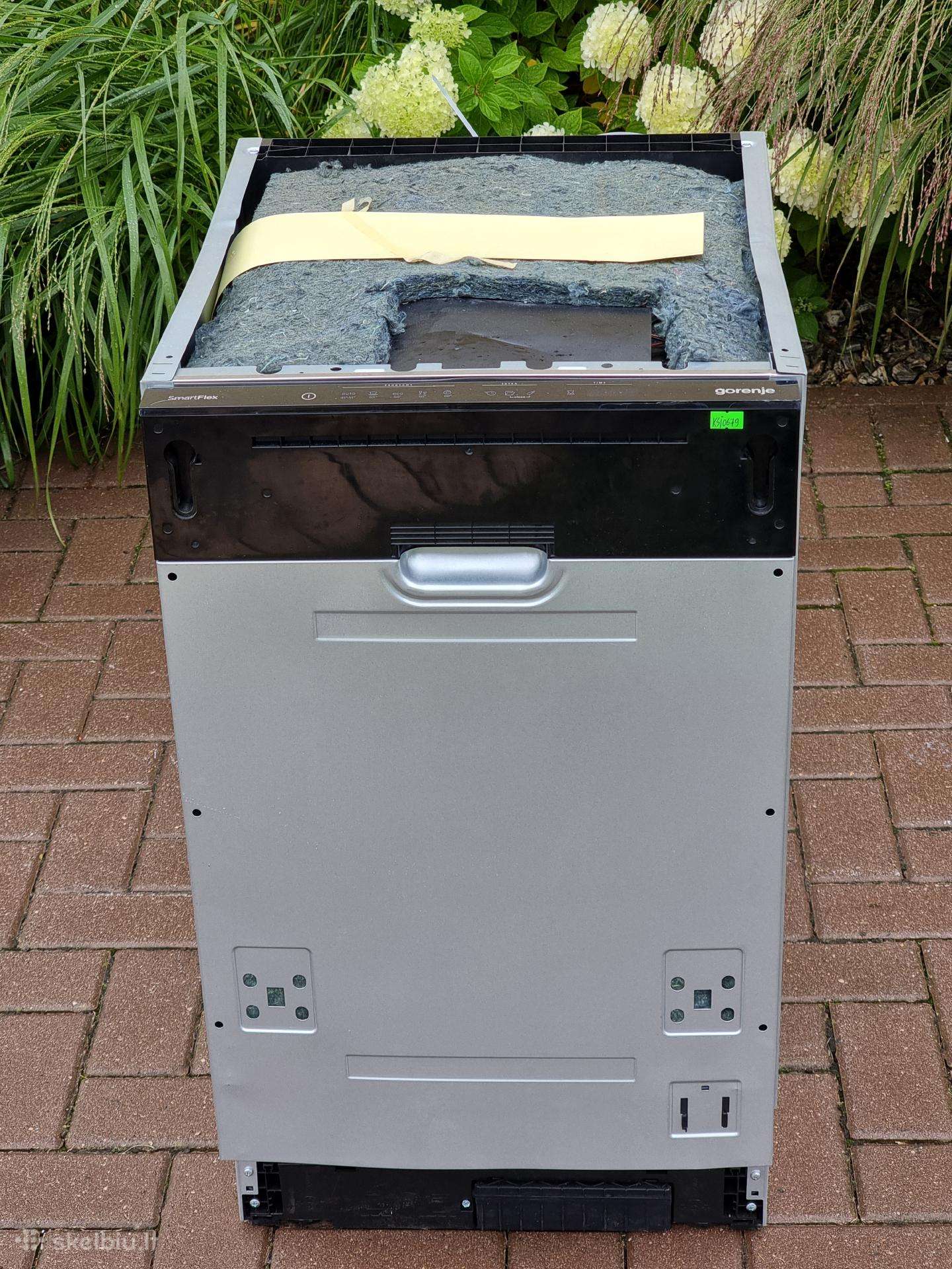 Nauja 45 cm, Gorenje Gv583c10+ Garantija