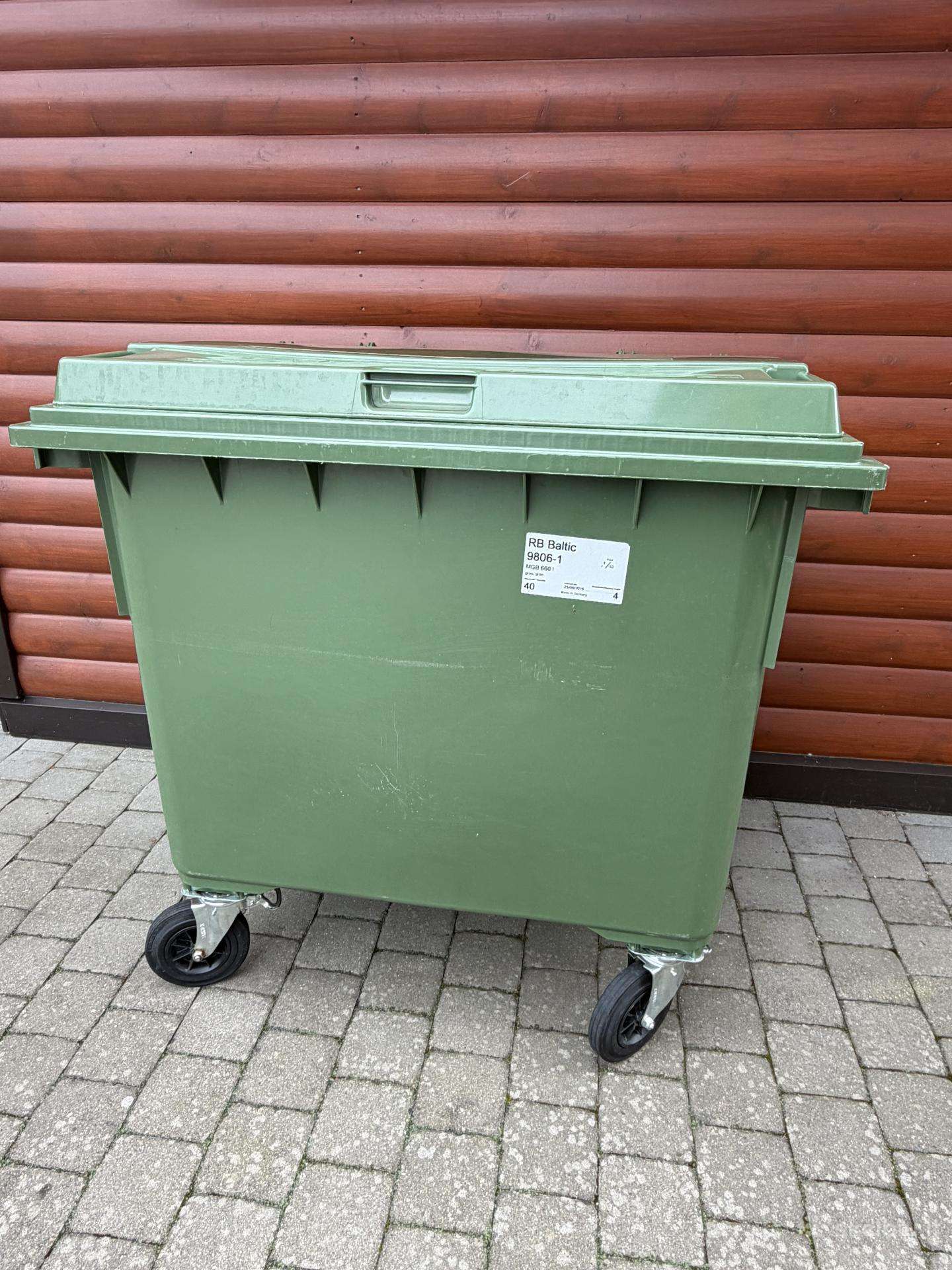 Parduodu naudotą šiuksšlių konteinerį (660 ltr.)