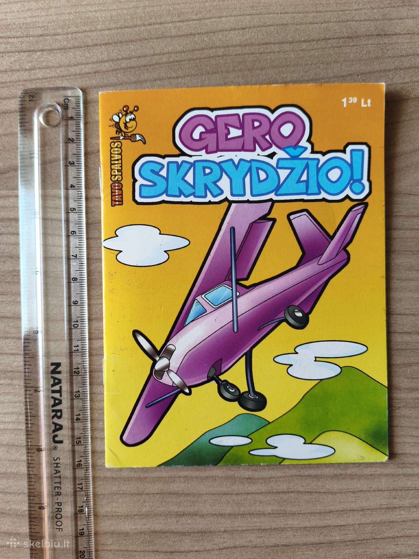 Gero skrydžio. Spalvinimo knygelė