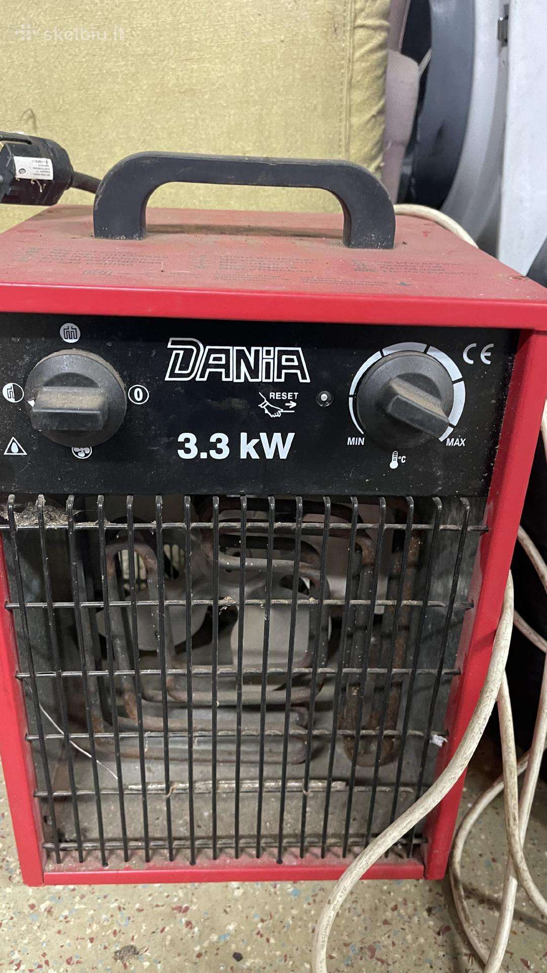 Elektrinis šildytuvas, 3,3 kw