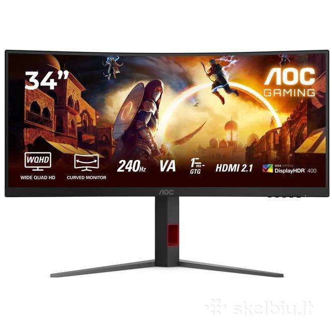 Monitorius Aoc Cu34g4z
