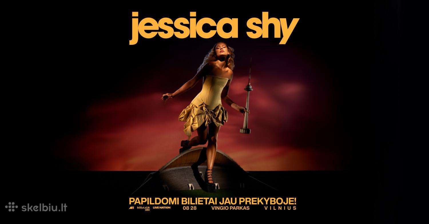 Bilietas į Jessica Shy koncertą Vingio parke