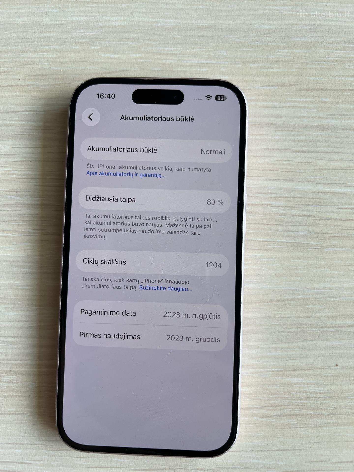 iPhone 15 256gb