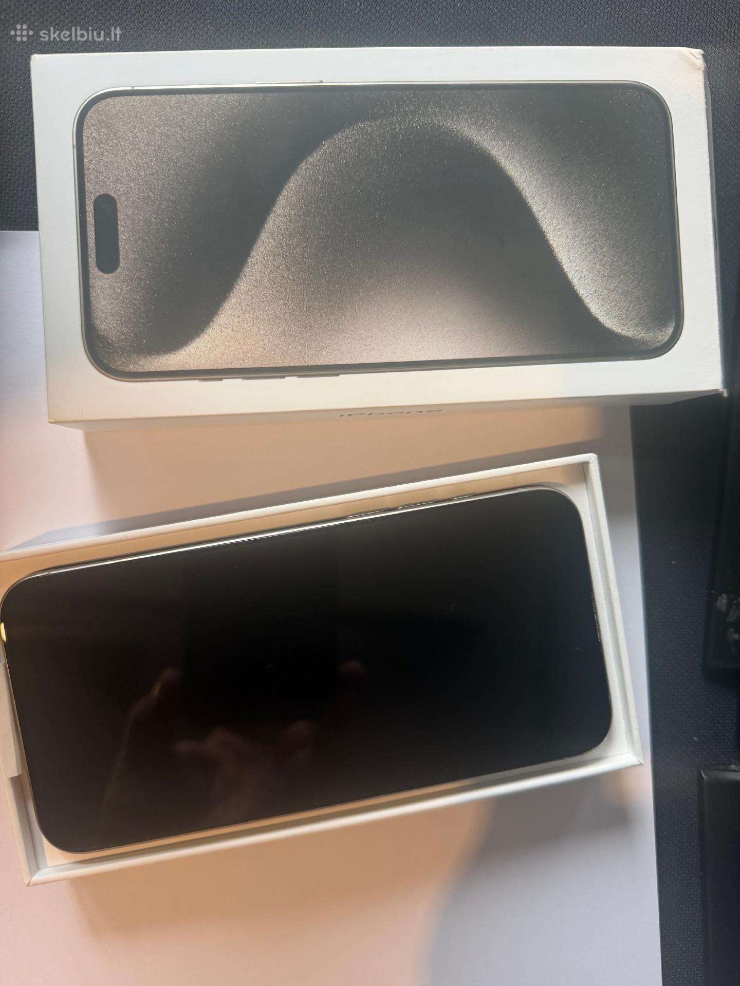iPhone 15 pro max 512 GB idealios būklės