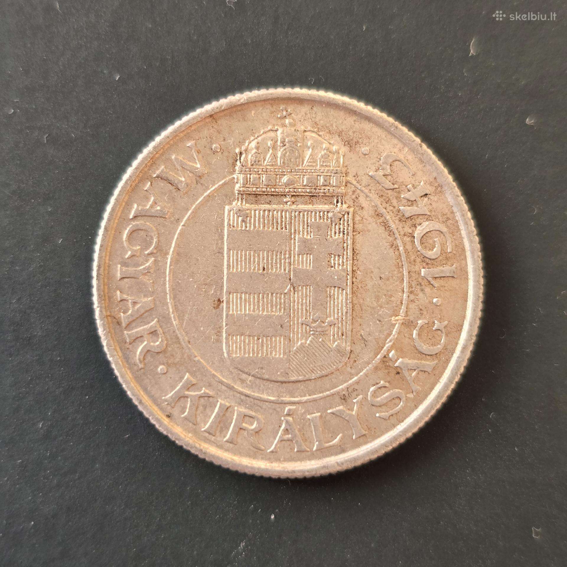 Vengrija 1943 2pengo AL