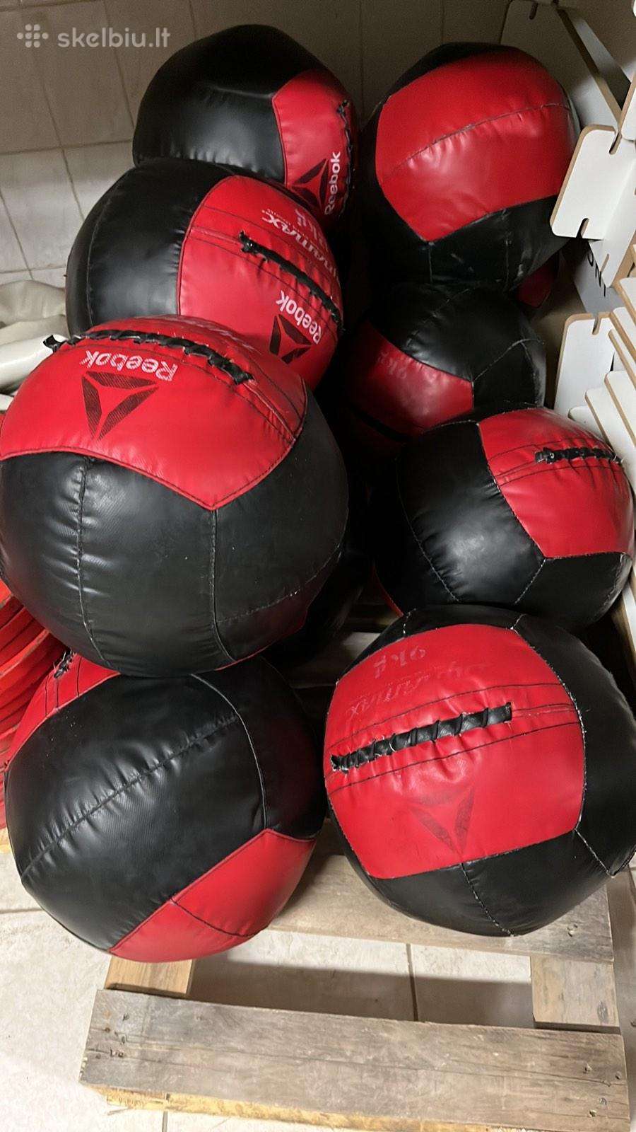 Odiniai, guminiai svoriniai kamuoliai