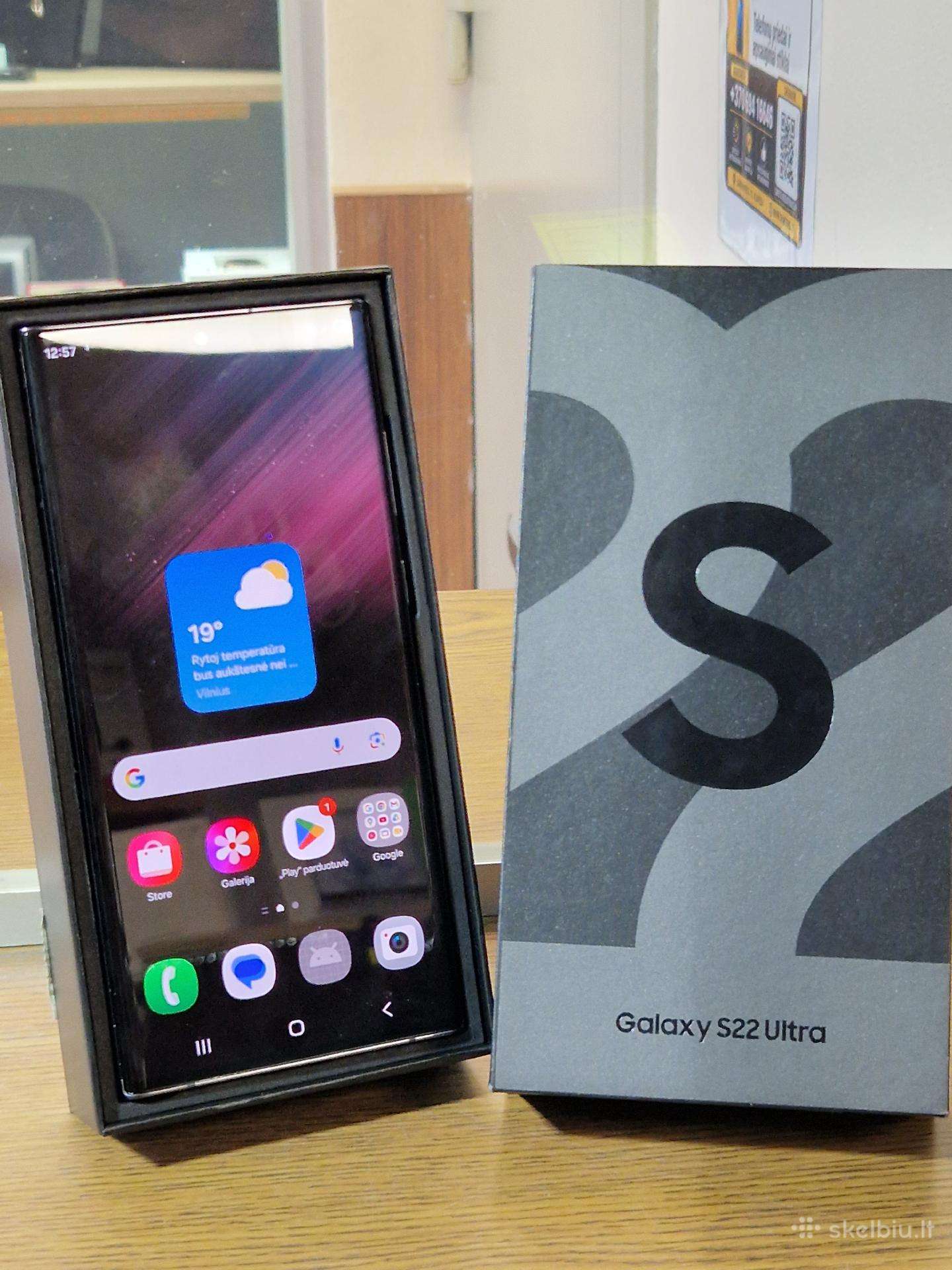Telefonas Galaxy S22 Ultra 256 GB