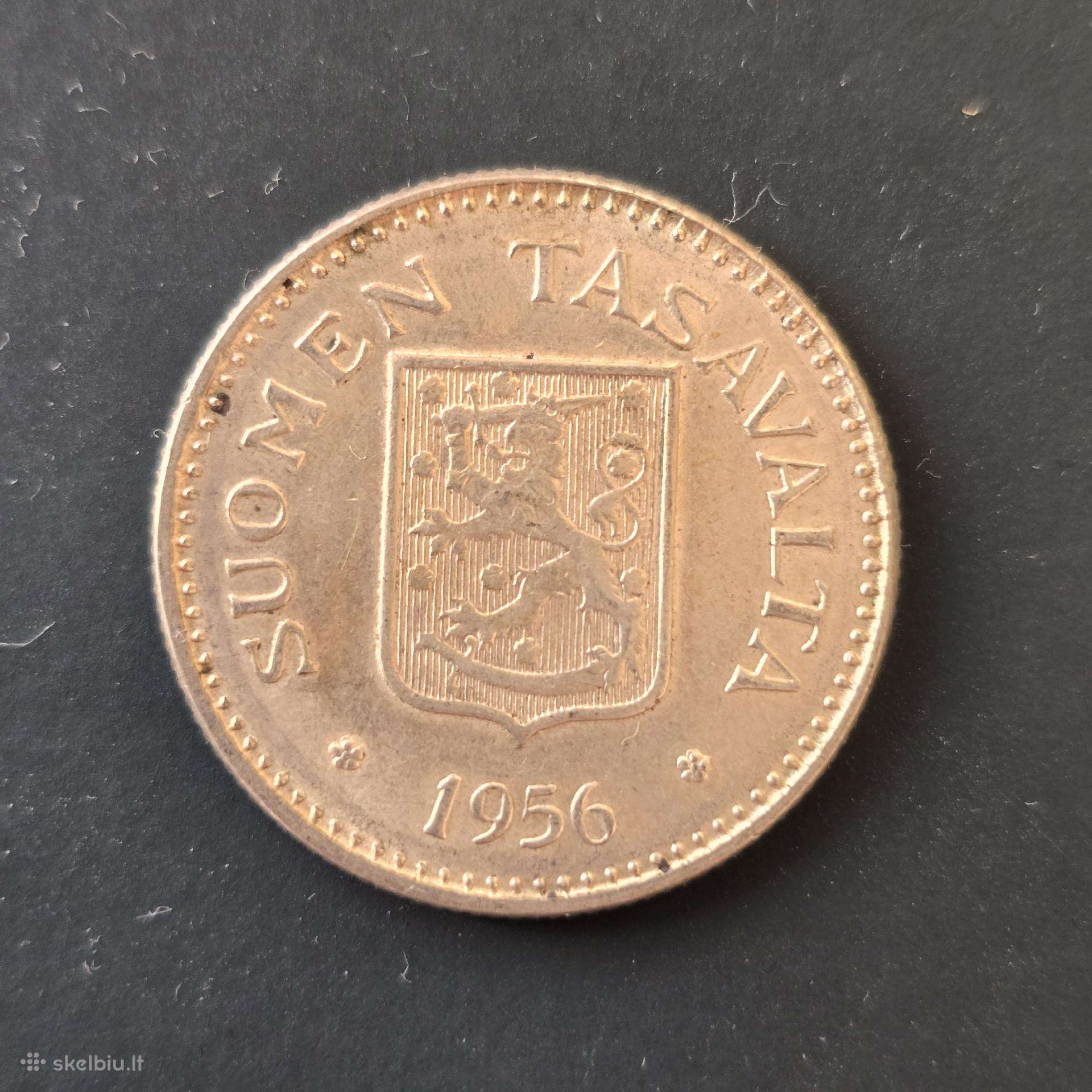 Suomija 1956 200 markkaa Ag500 8,3g