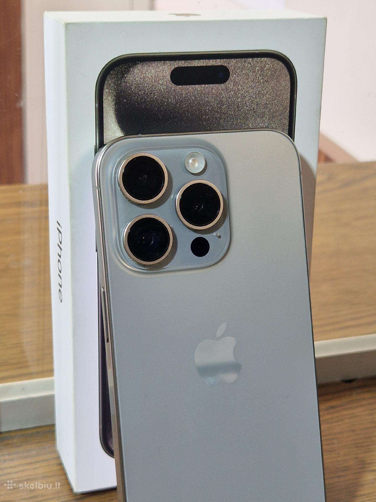 Telefonas iPhone 15 Pro 128gb