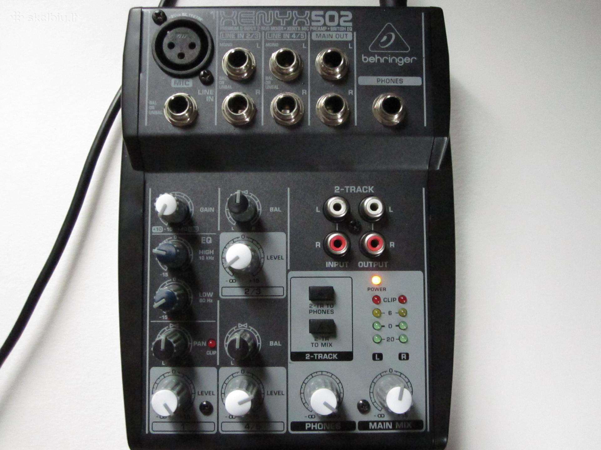 Behringer Xenyx 502