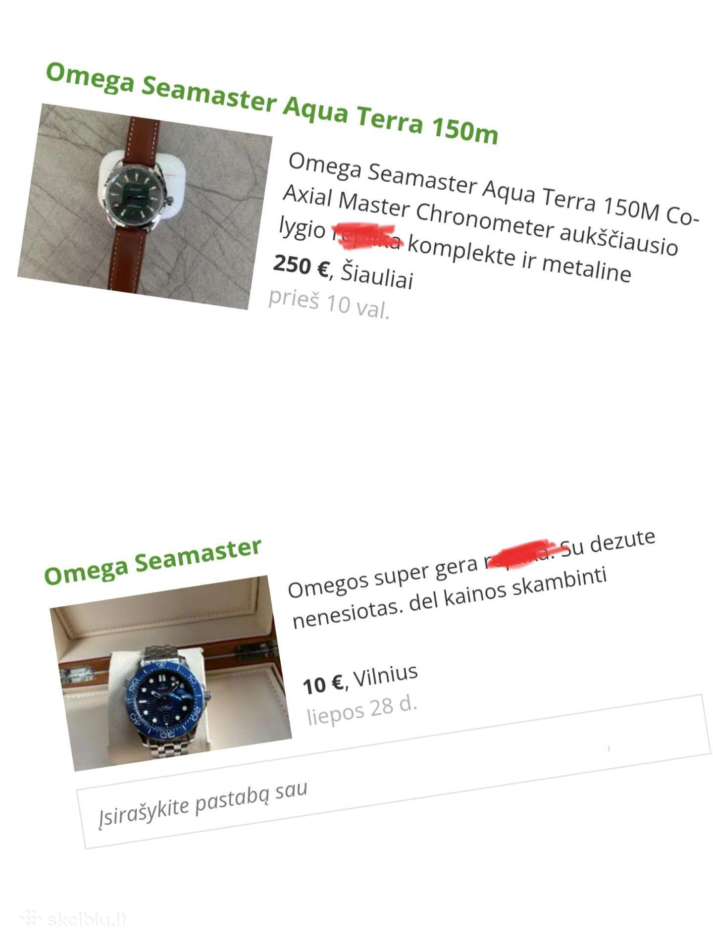 Omega seamester