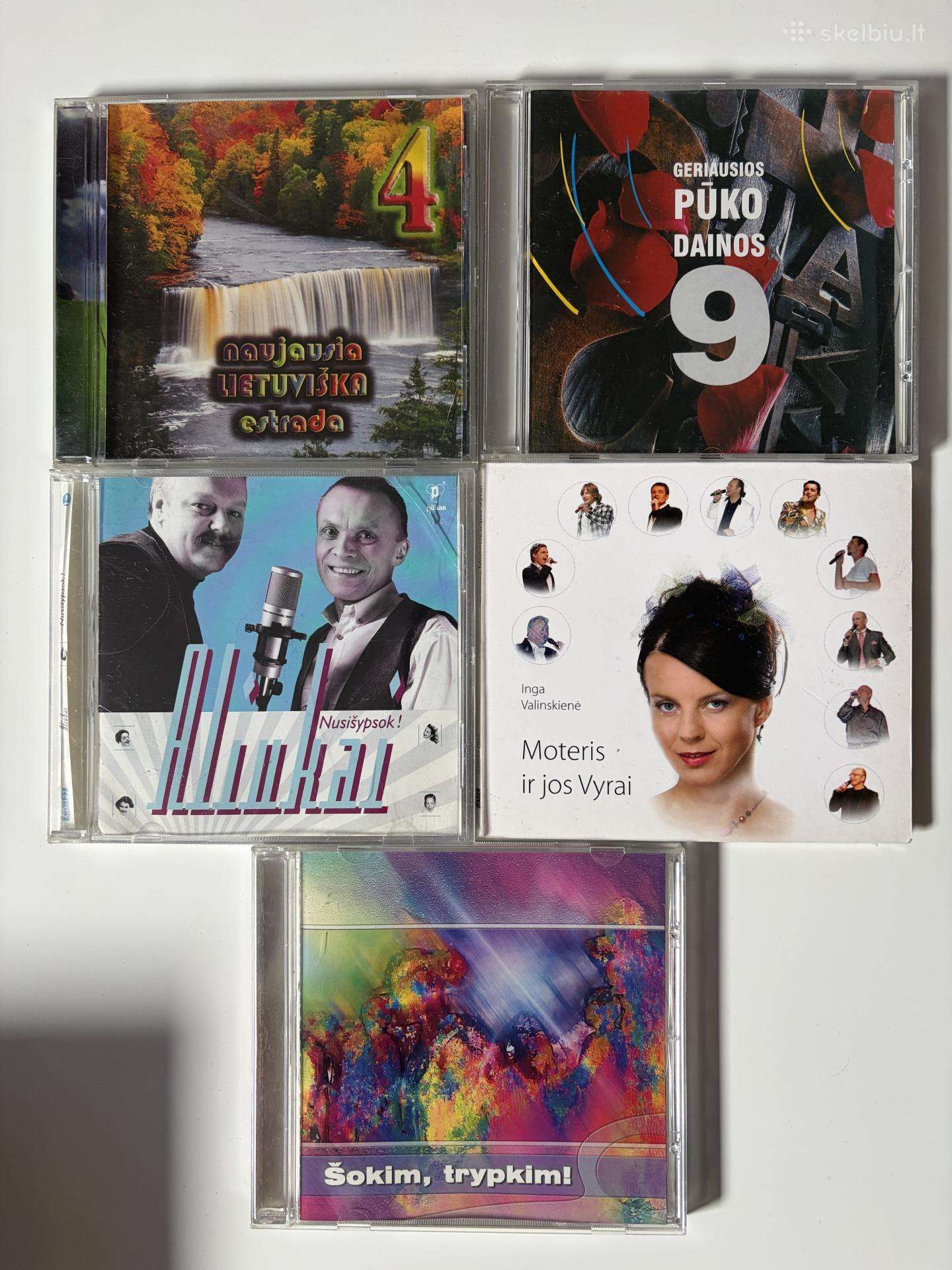 Muzikos CD Diskai